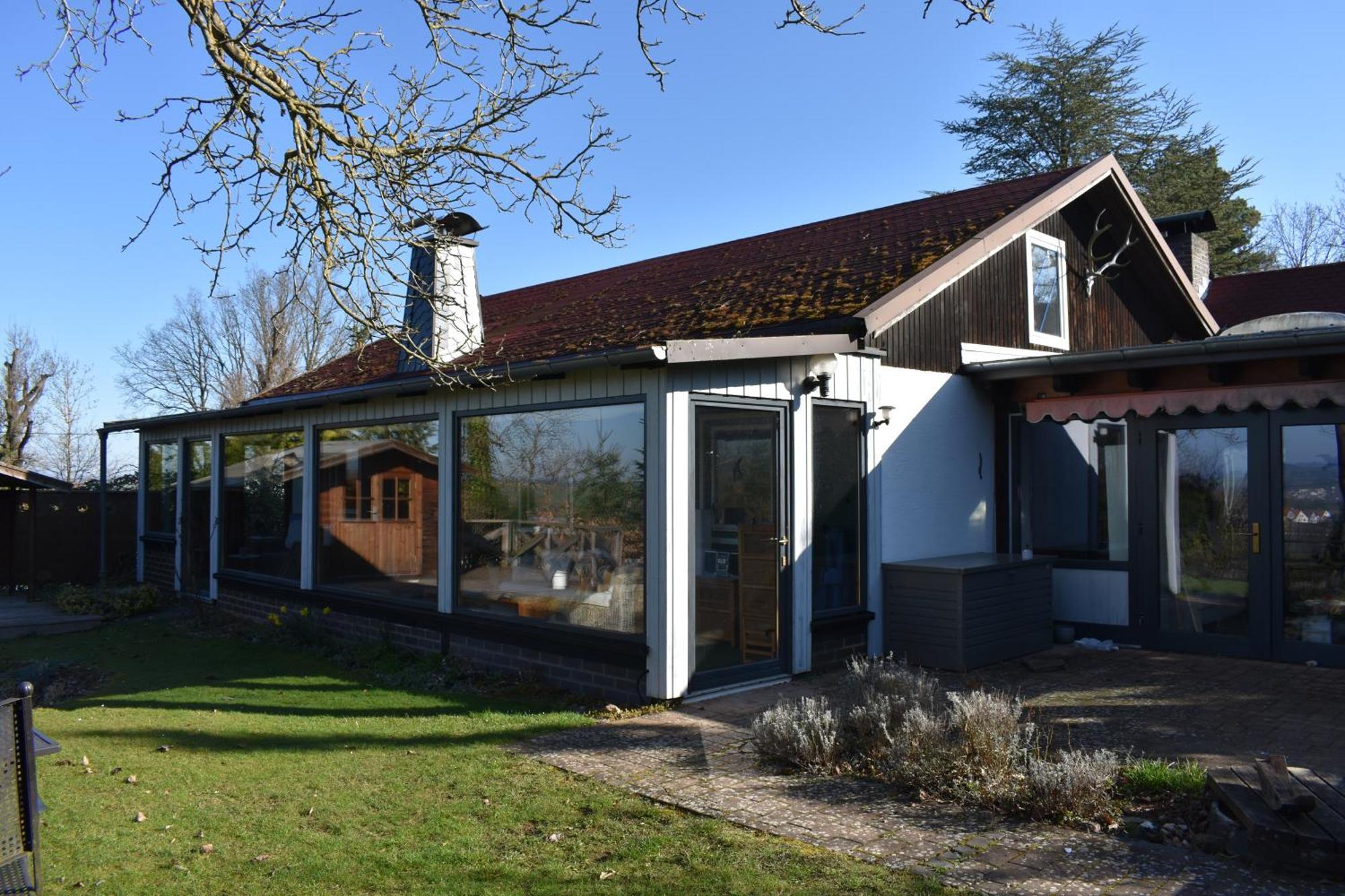 Ferienhaus Bella Vista Edersee Vohl ภายนอก รูปภาพ
